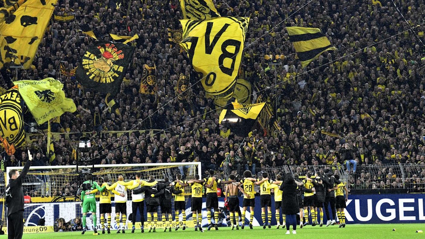 Spettacolo al Signal Iduna Park