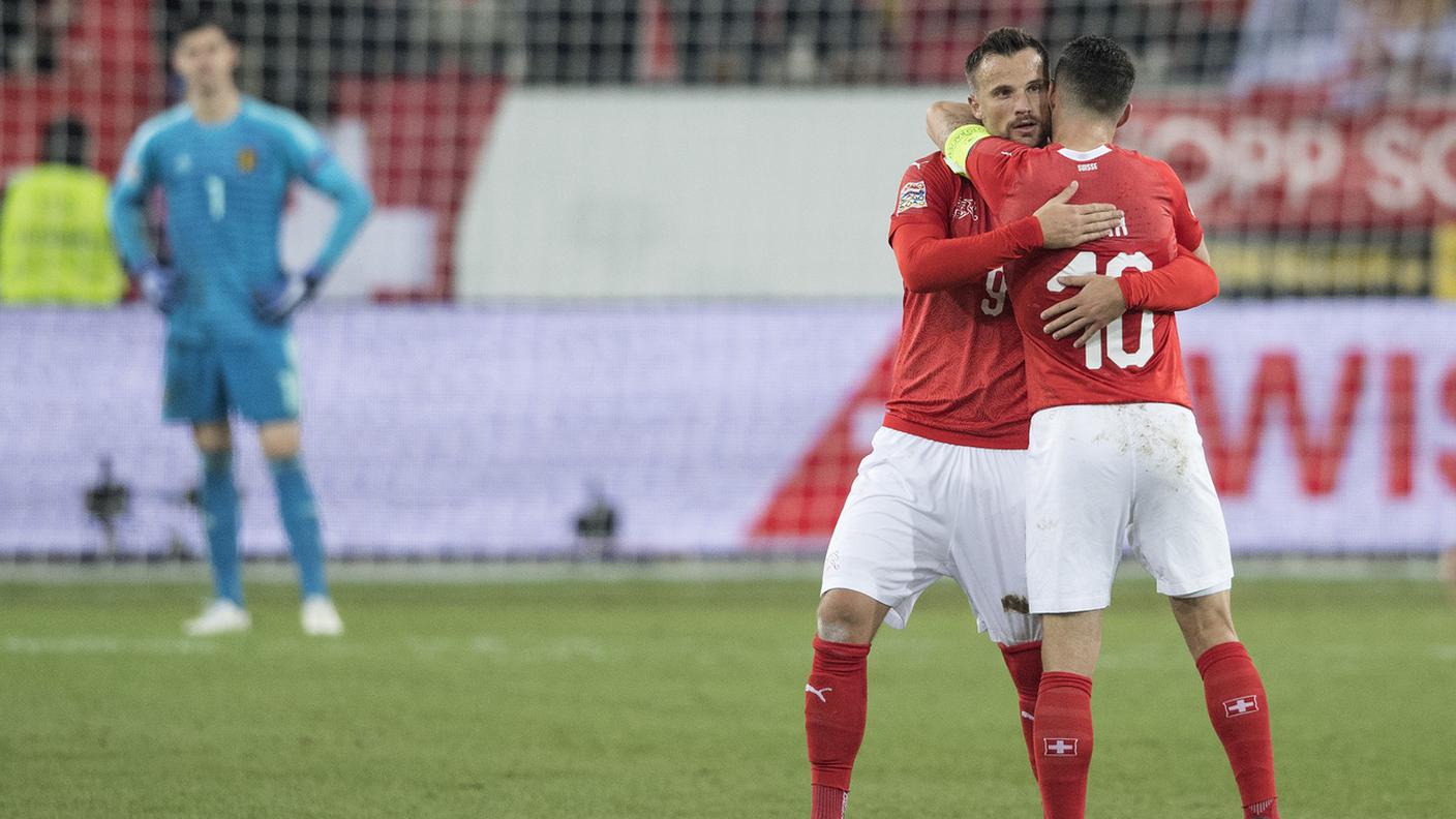 Seferovic e Xhaka