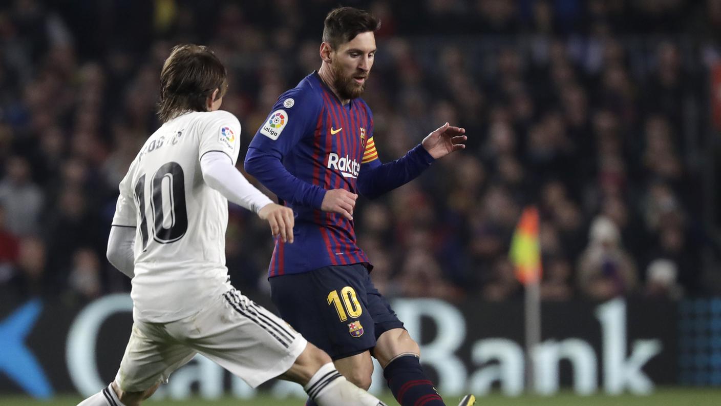 Messi è entrato in campo al 63'