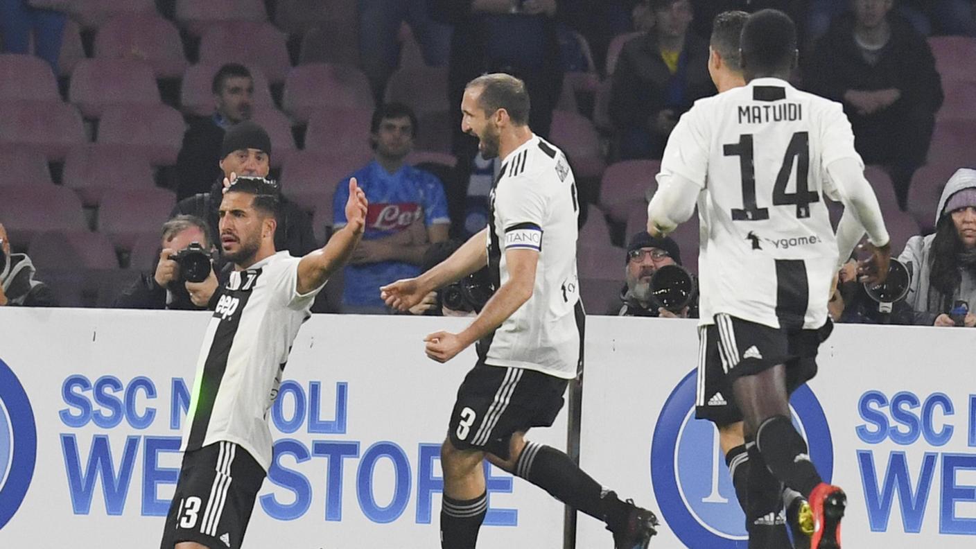 Emre Can festeggia il parziale doppio vantaggio