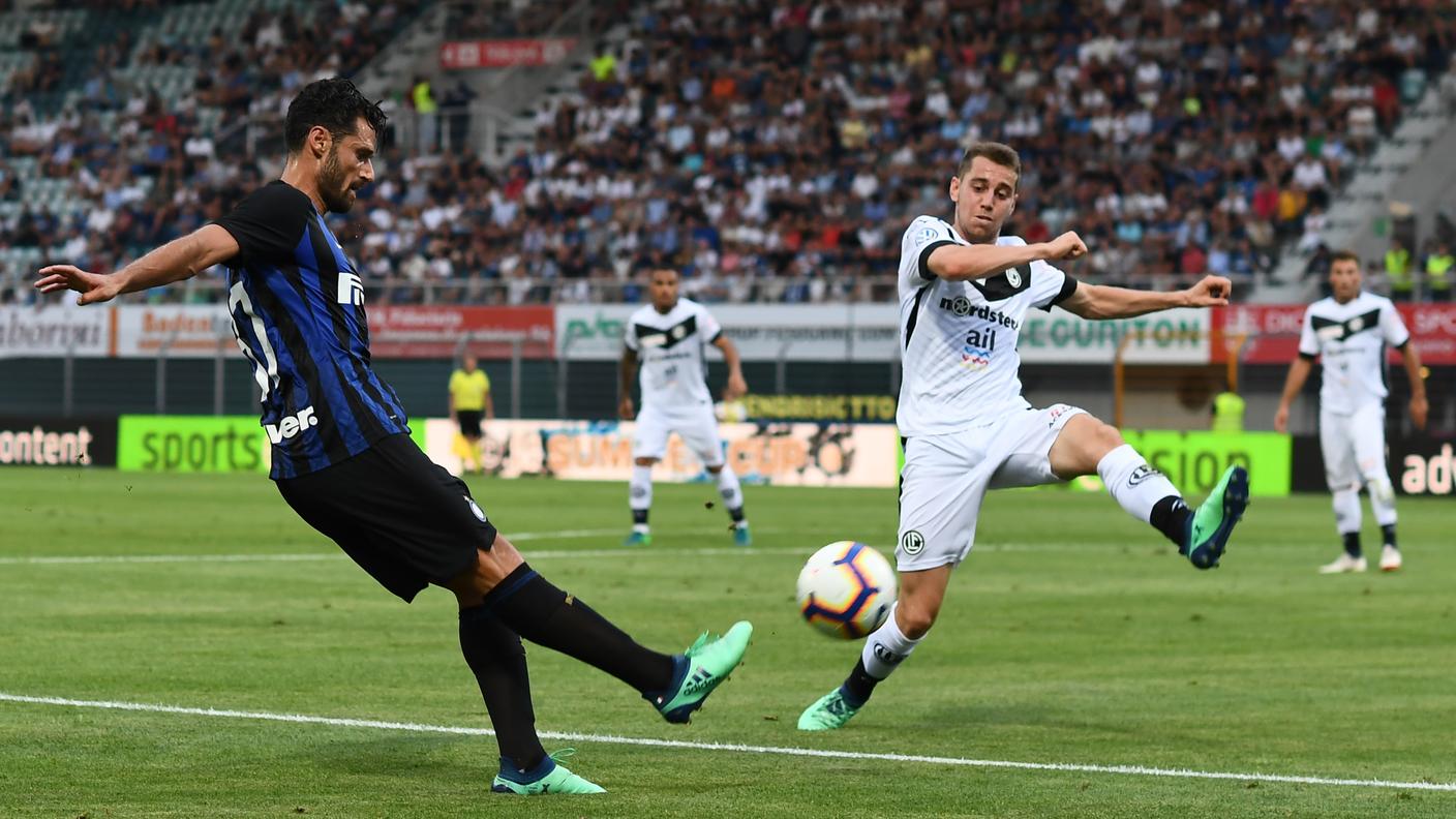 Nerazzurri già in riva al Ceresio lo scorso luglio