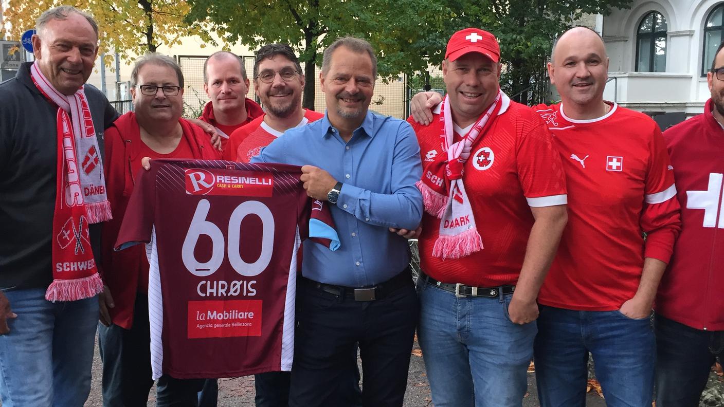 La dedica per i 60 anni di Chrois