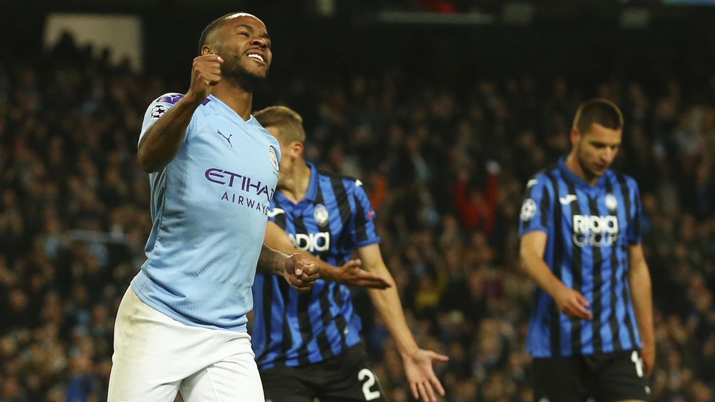 La gioia di Sterling, autore di una tripletta