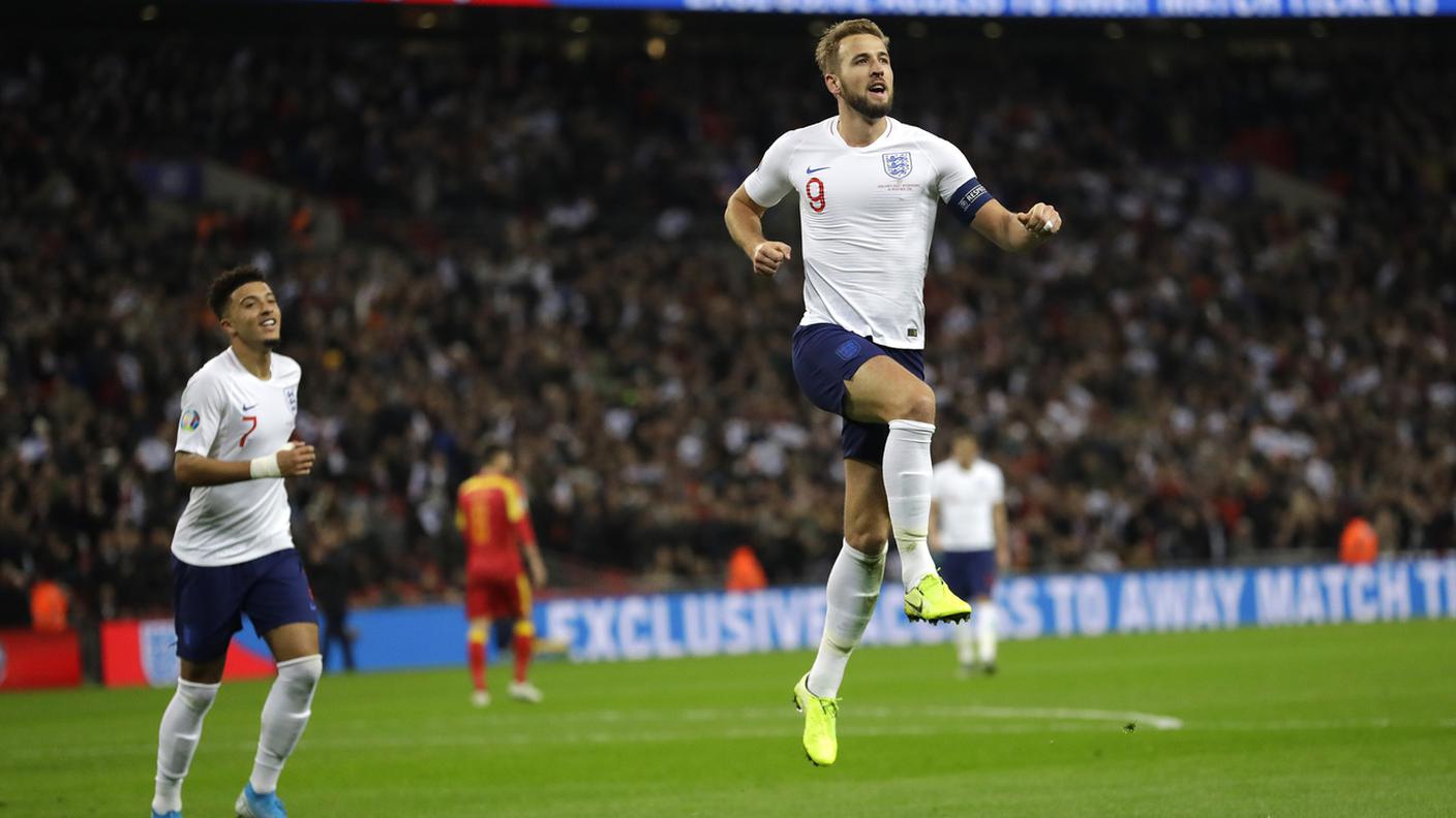 Per gli inglesi Kane ha realizzato 3 reti in 37'