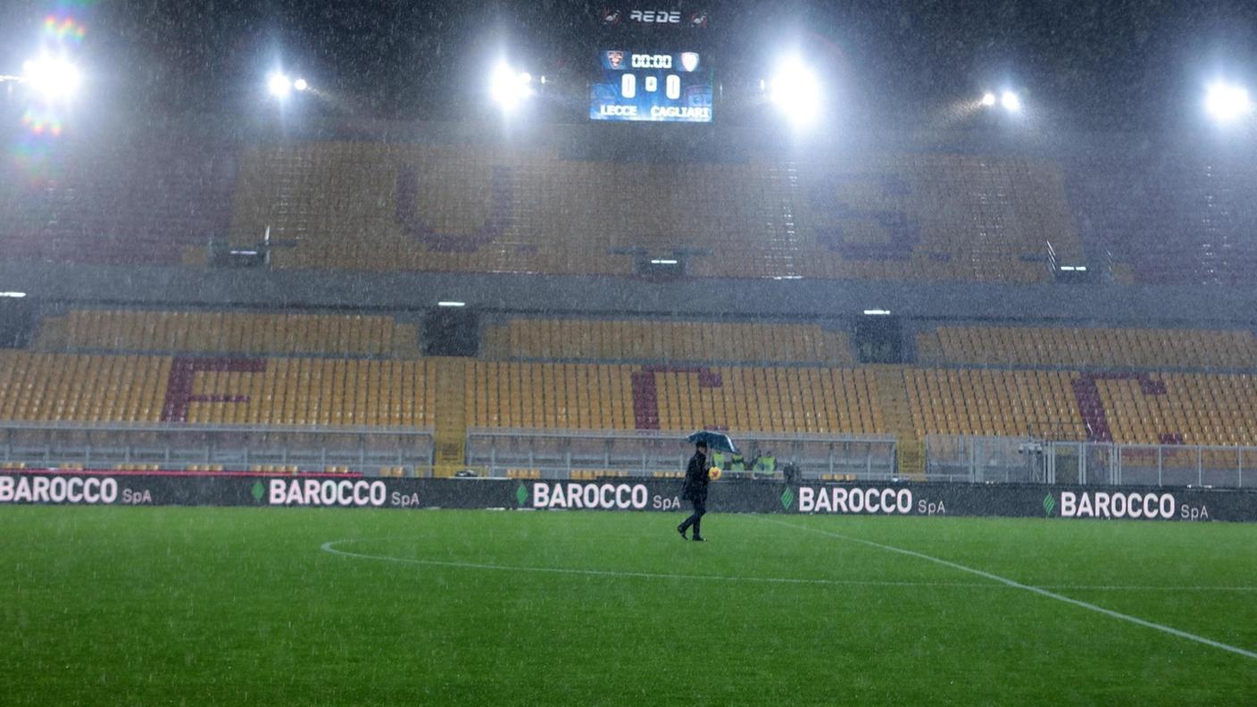 L'incontro verrà recuperato oggi alle 15h00