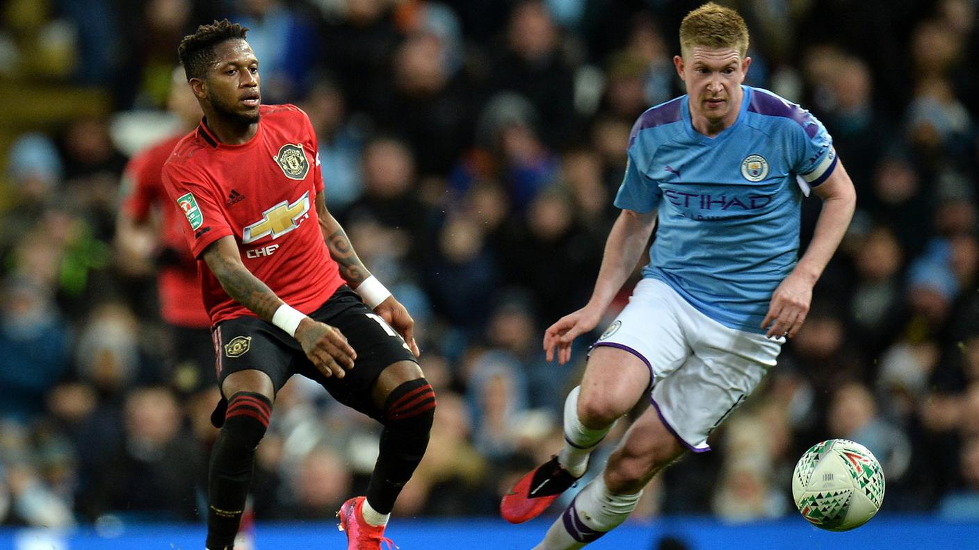 Sempre intenso il derby di Manchester
