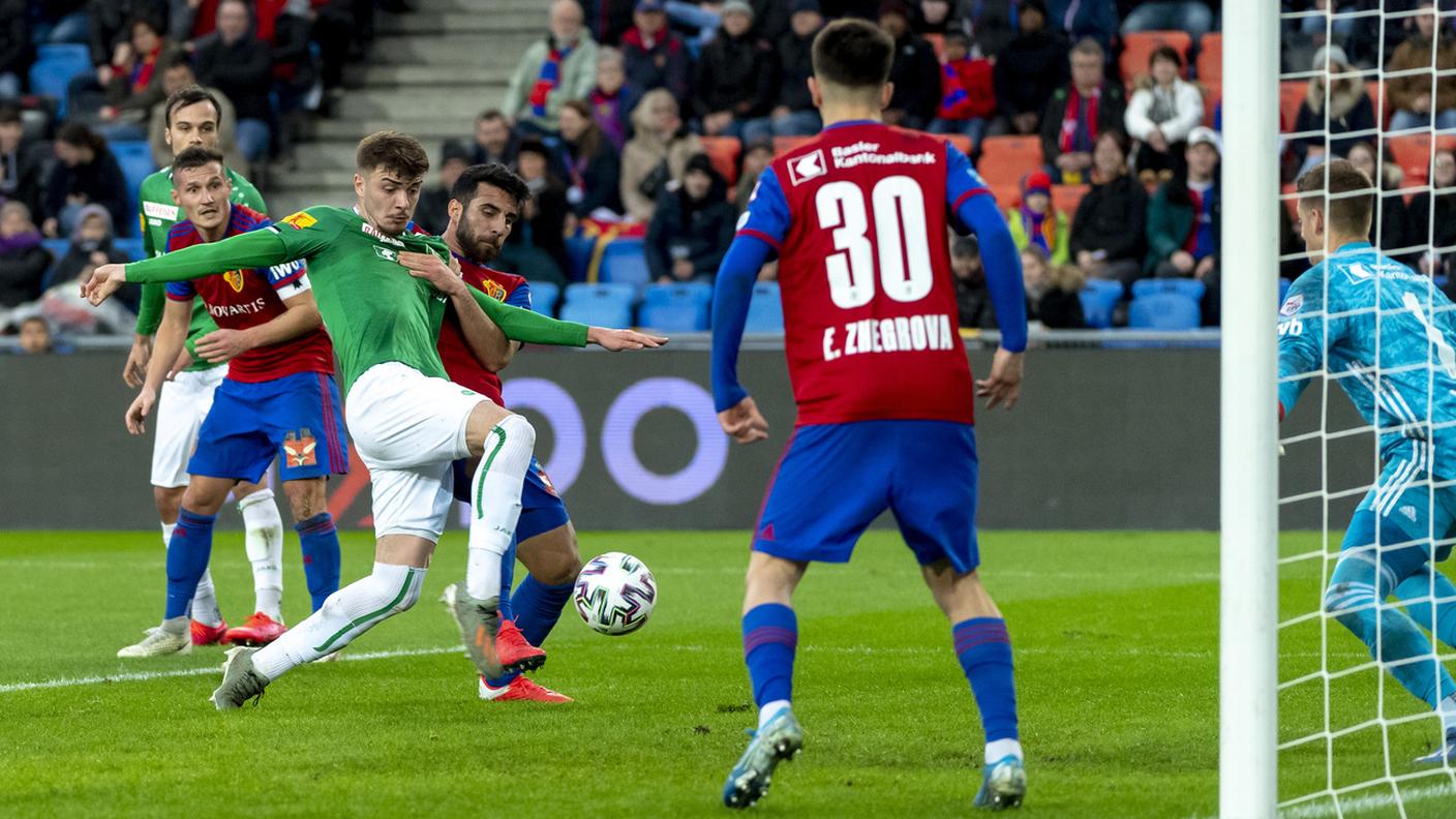 Fazliji segna il gol dell'1-1