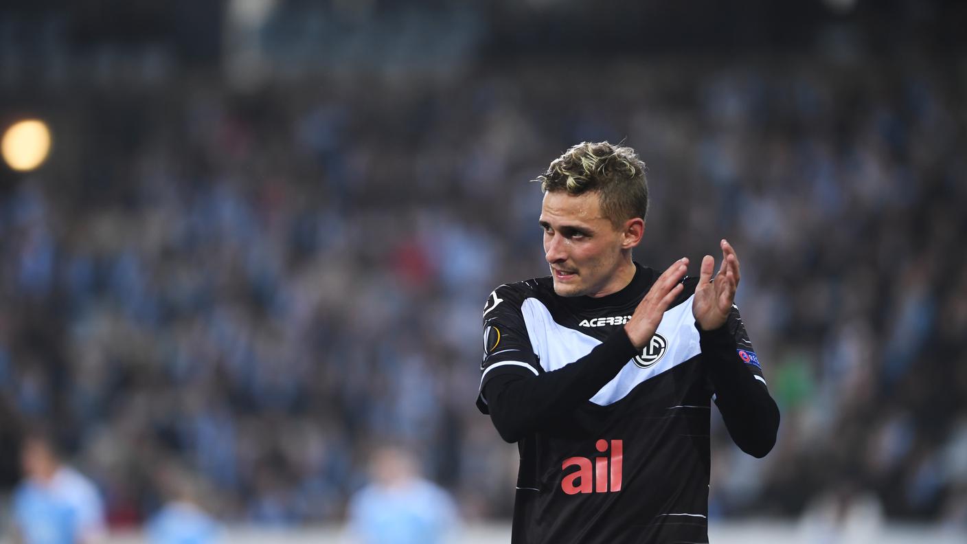 Durante la seconda esperienza in Europa League