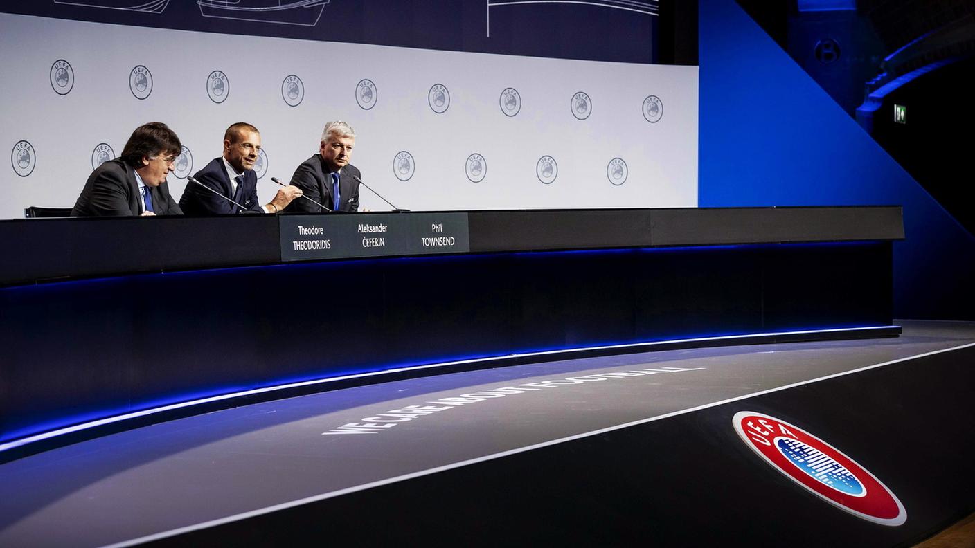 Il presidente Aleksander Ceferin