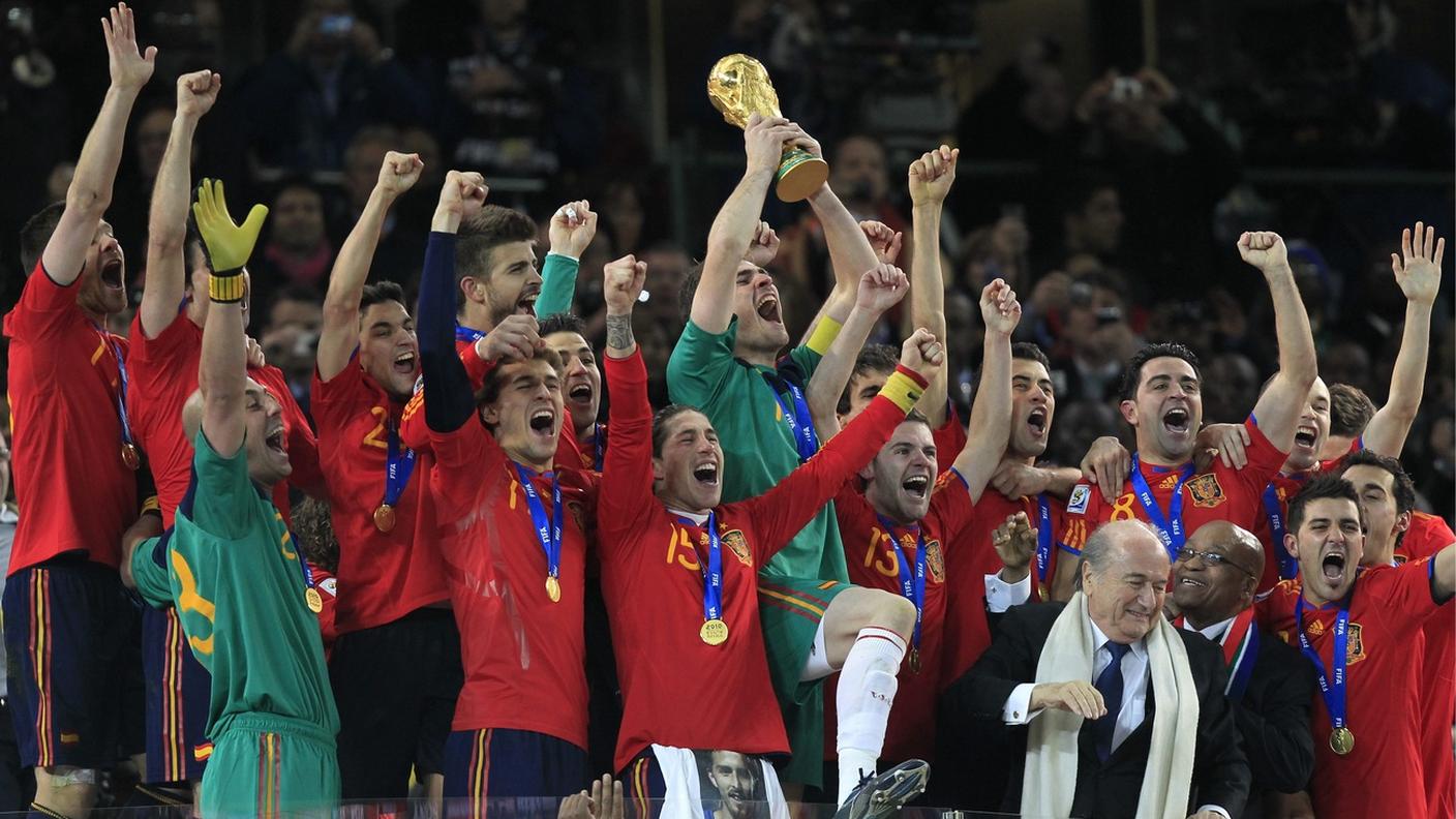 La gioia di Iker Casillas e compagni