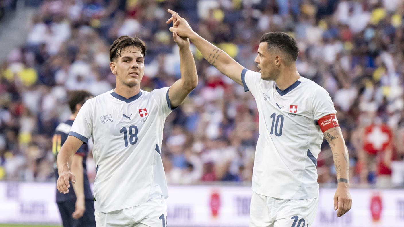 Jashari e Xhaka