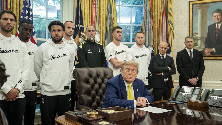 Juventus in difficoltà davanti alle dichiarazioni di Trump