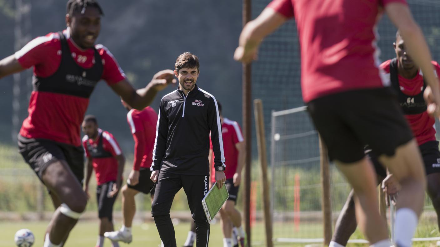 Ultimo allenamento per il portoghese