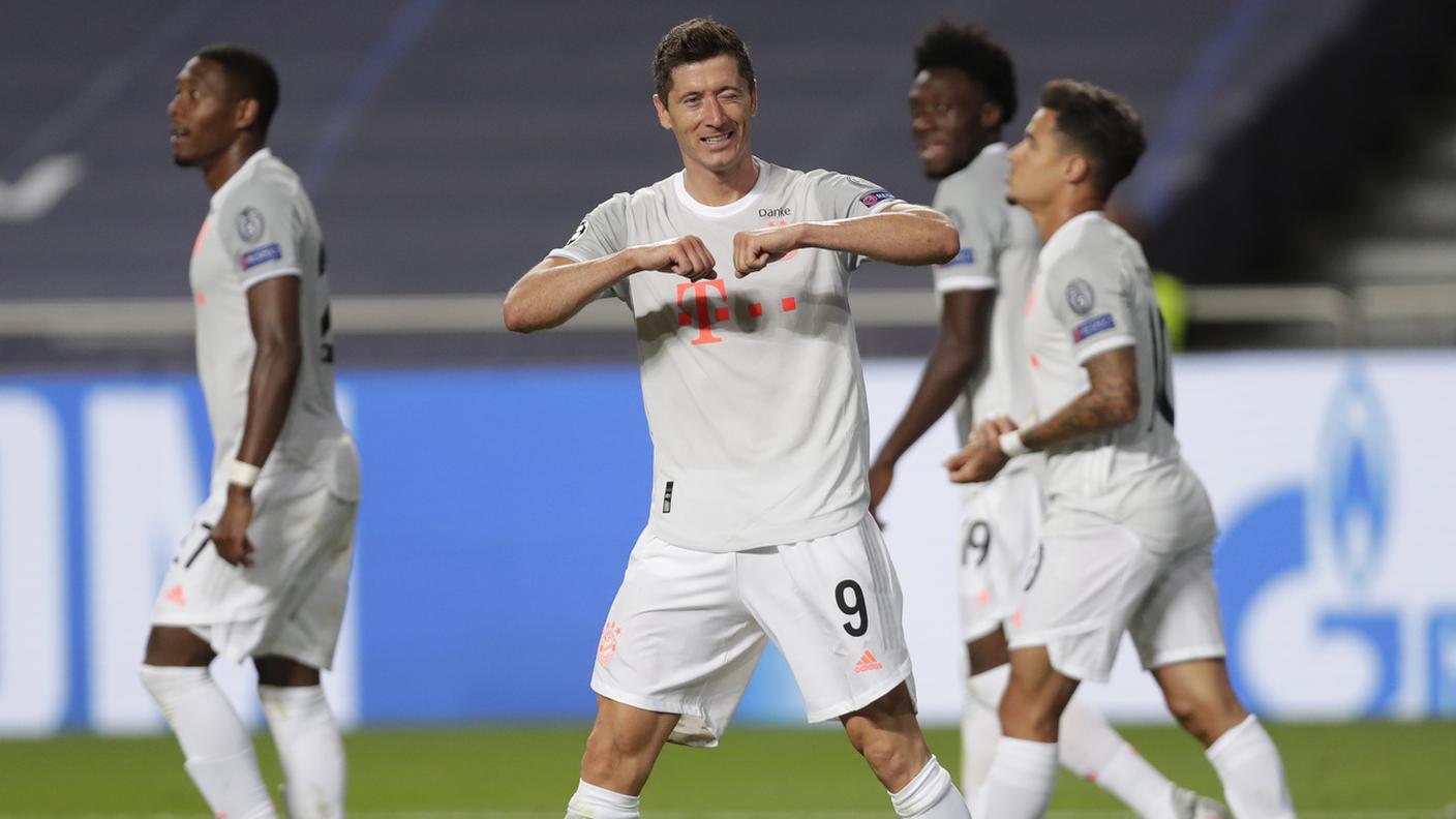 Lewandowski e compagni a caccia del triplete