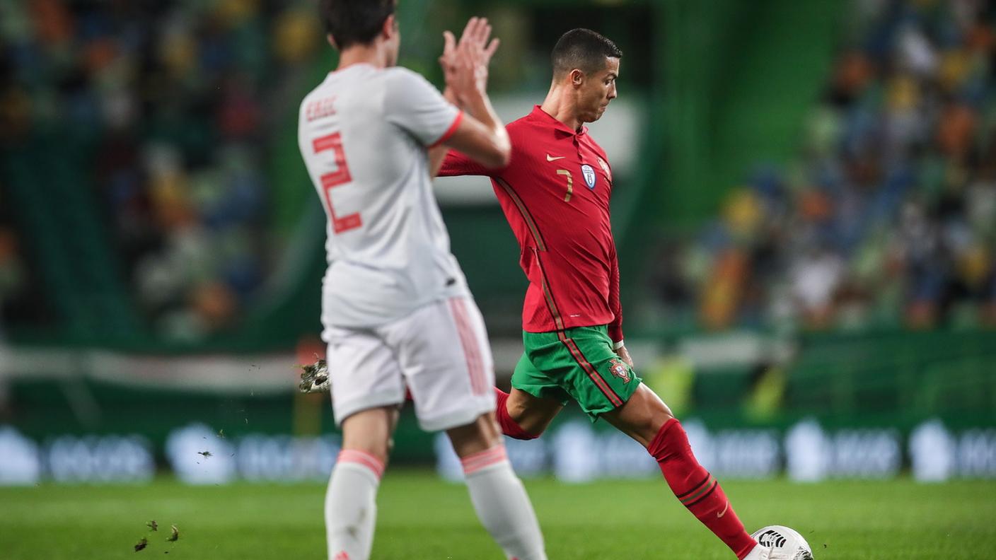 Cristiano Ronaldo non ha voluto mancare