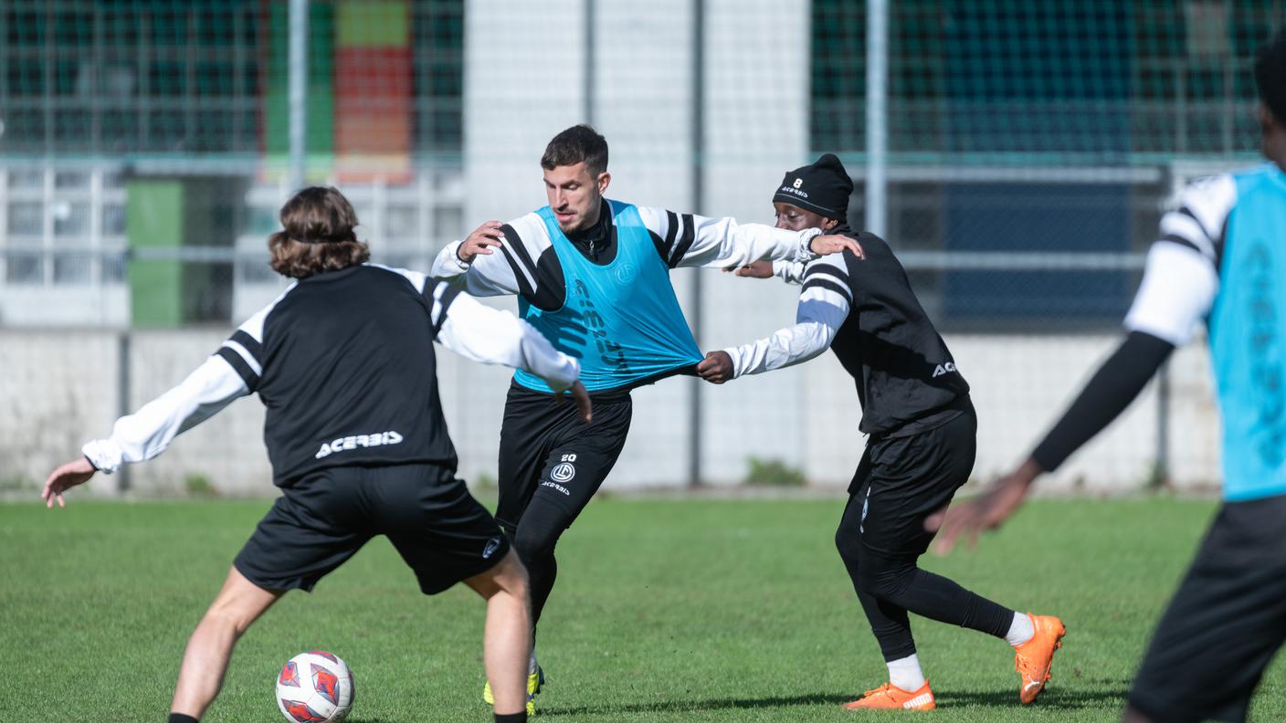 Lugano allenamento