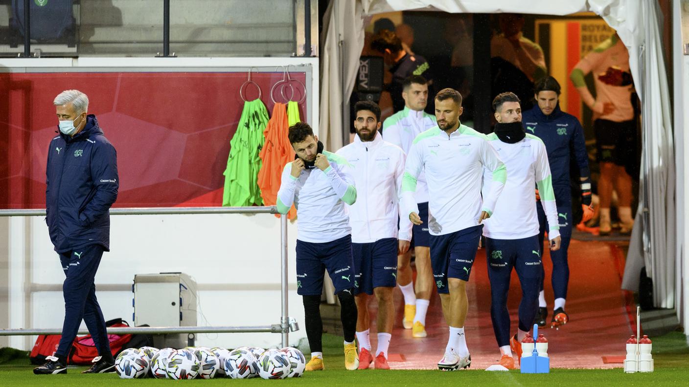 In campo per la rifinitura allo stadio Den Dreef