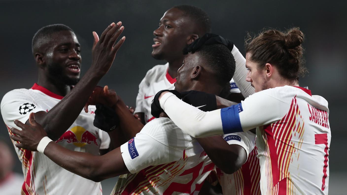 Festeggia la squadra tedesca