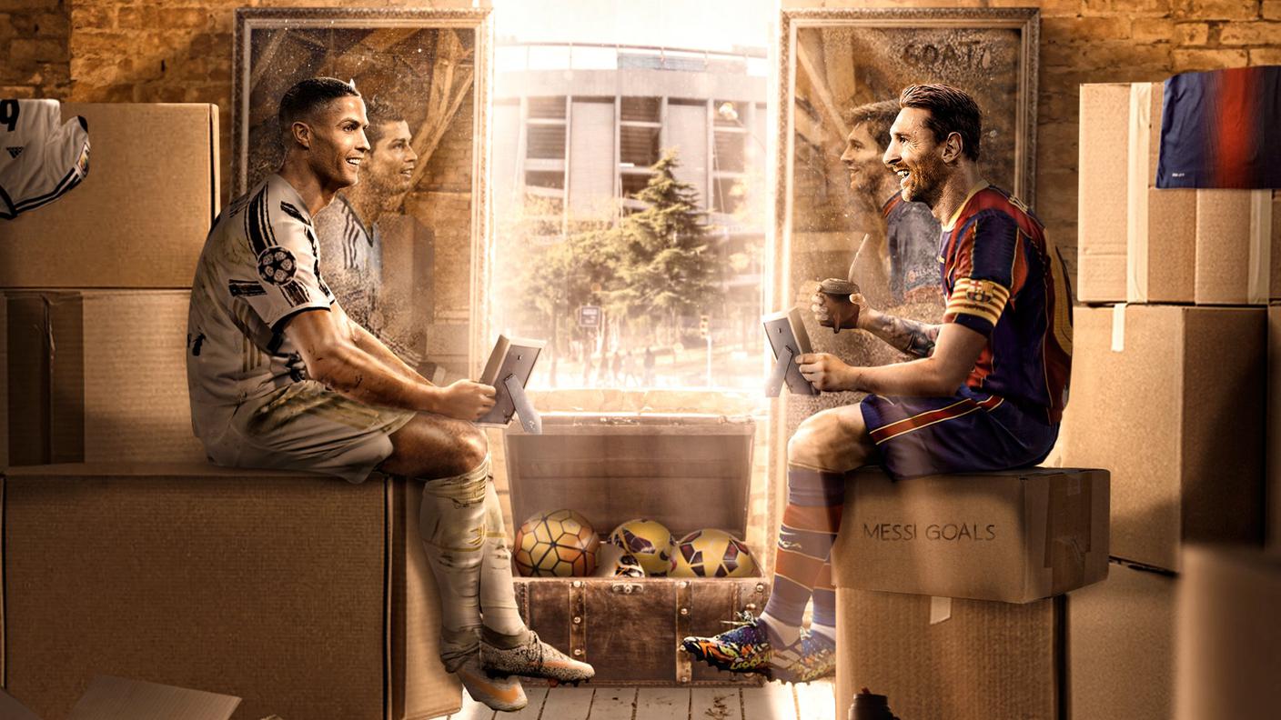 Messi e Cristiano Ronaldo