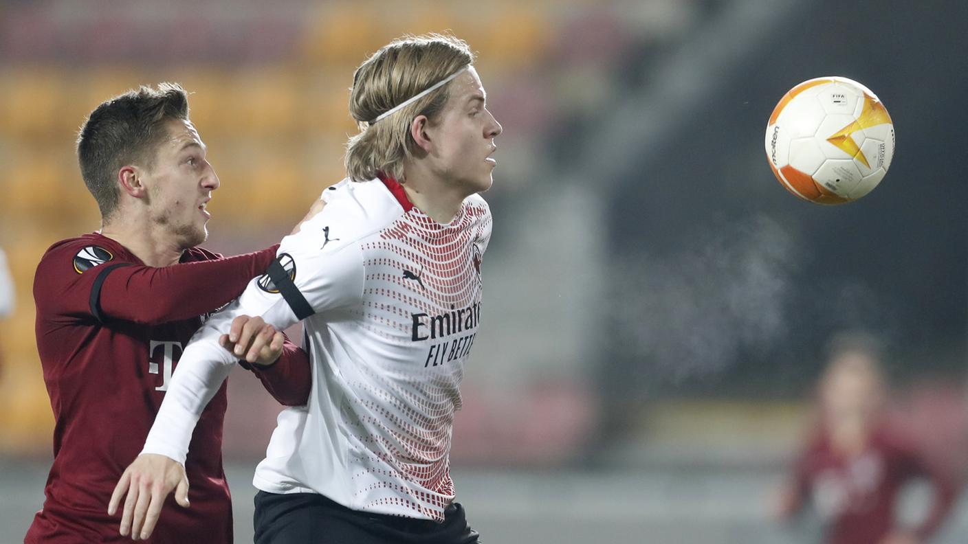 Hauge ha segnato il gol della vittoria