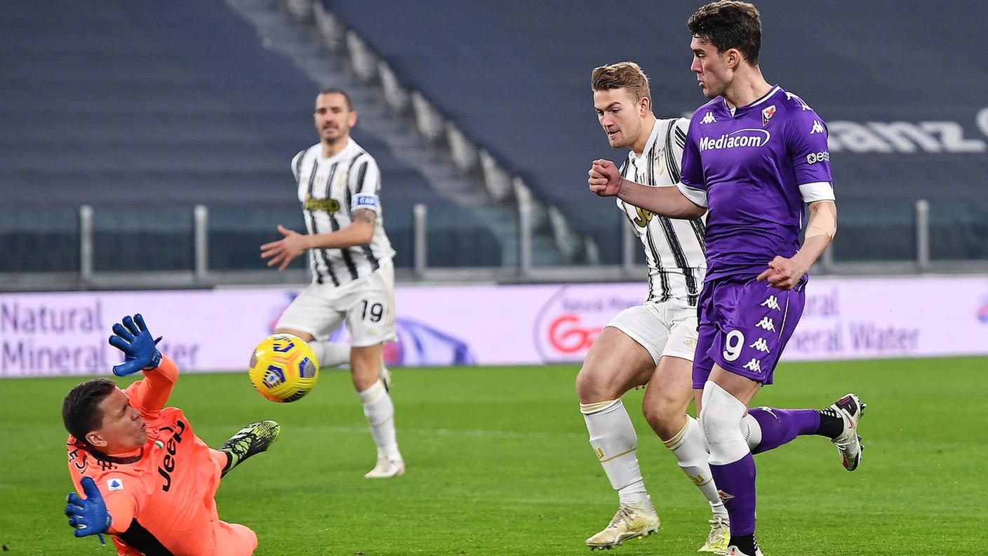 Il gol di Vlahovic