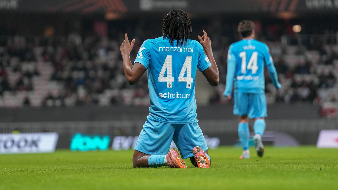 Con la maglia del club tedesco non aveva ancora trovato la porta