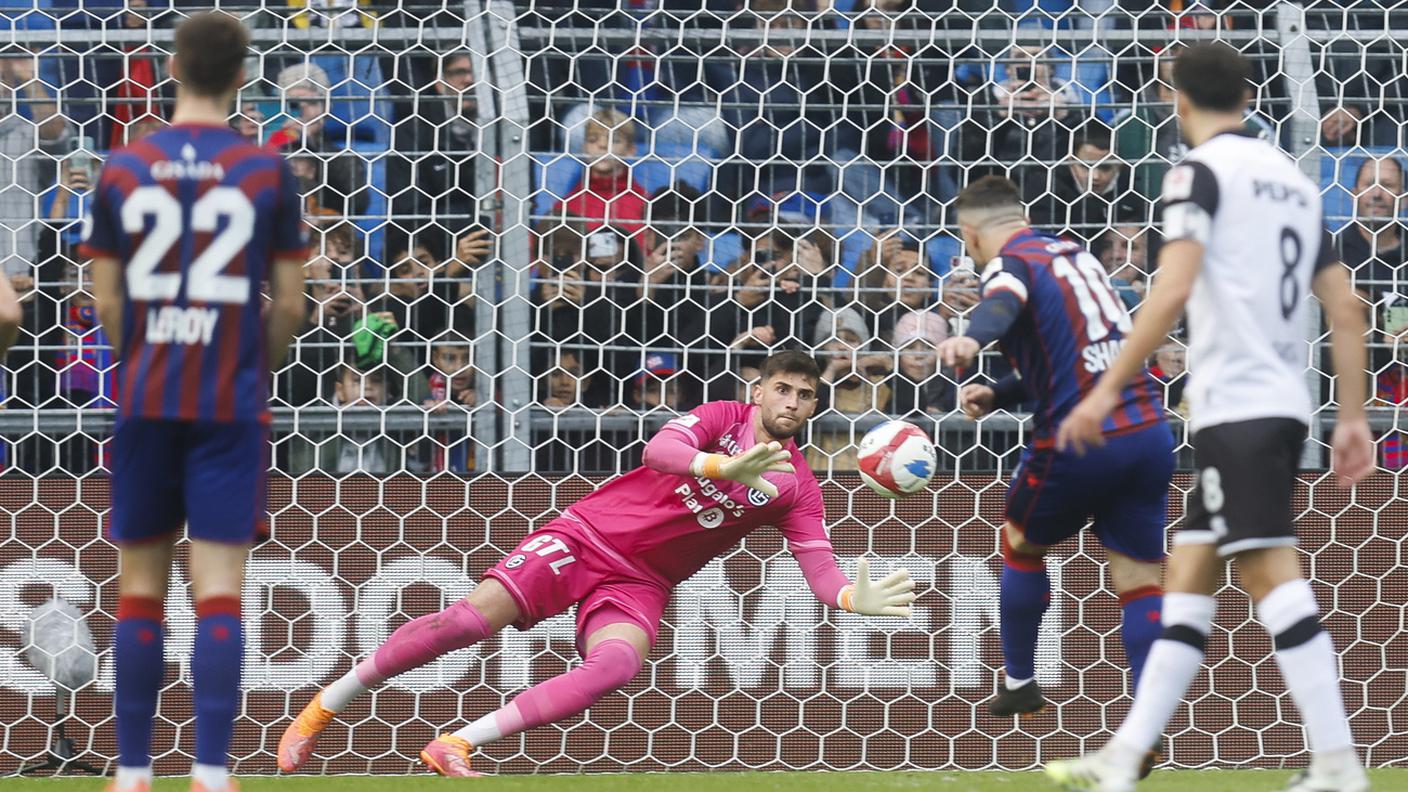 Fermato Shaqiri dal dischetto