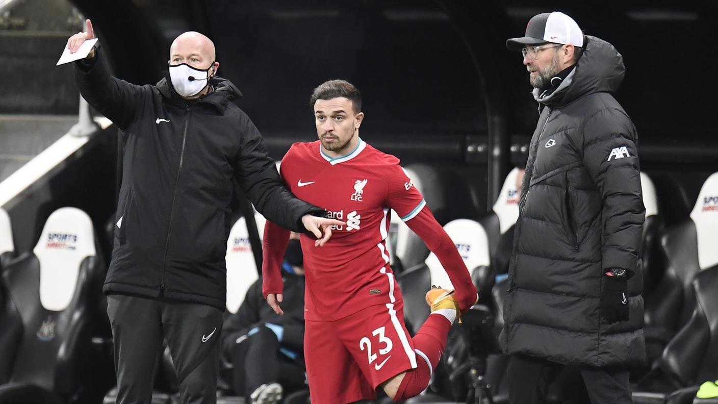 Solo qualche scampolo di partita per il rossocrociato