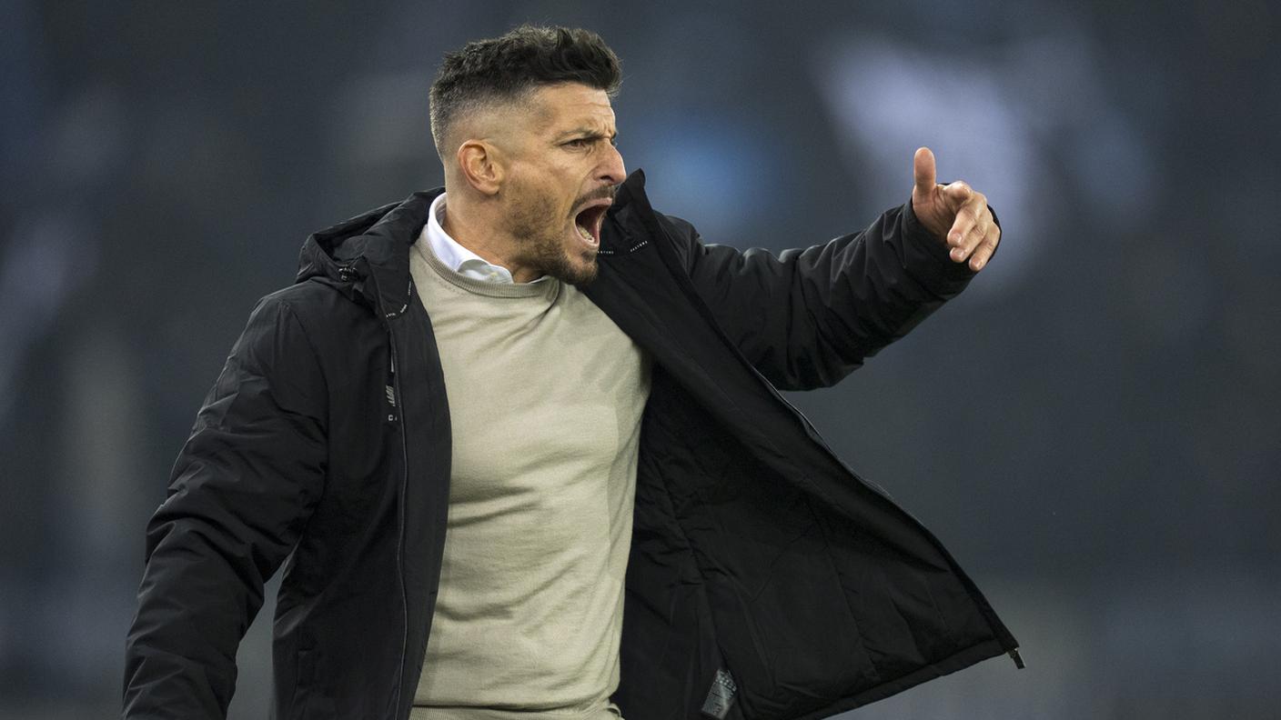 Tutta la grinta del 39enne