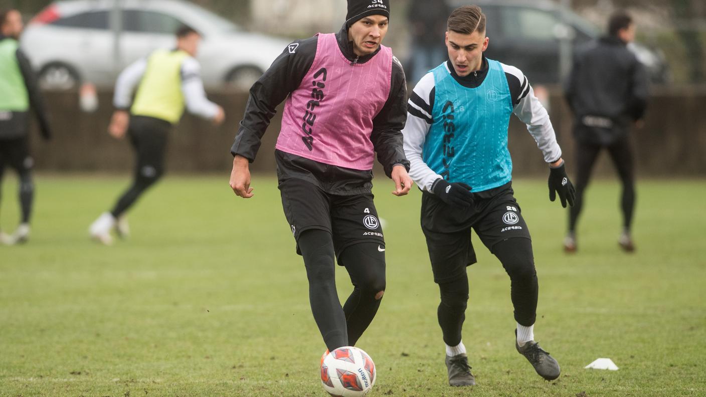 Primo allenamento Lugano