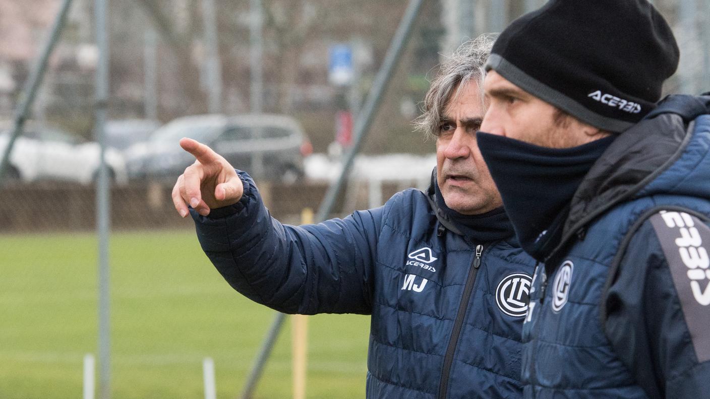 Primo allenamento Lugano