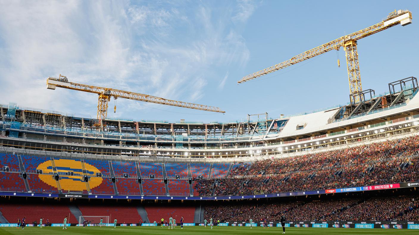 Lavori non ancora terminati