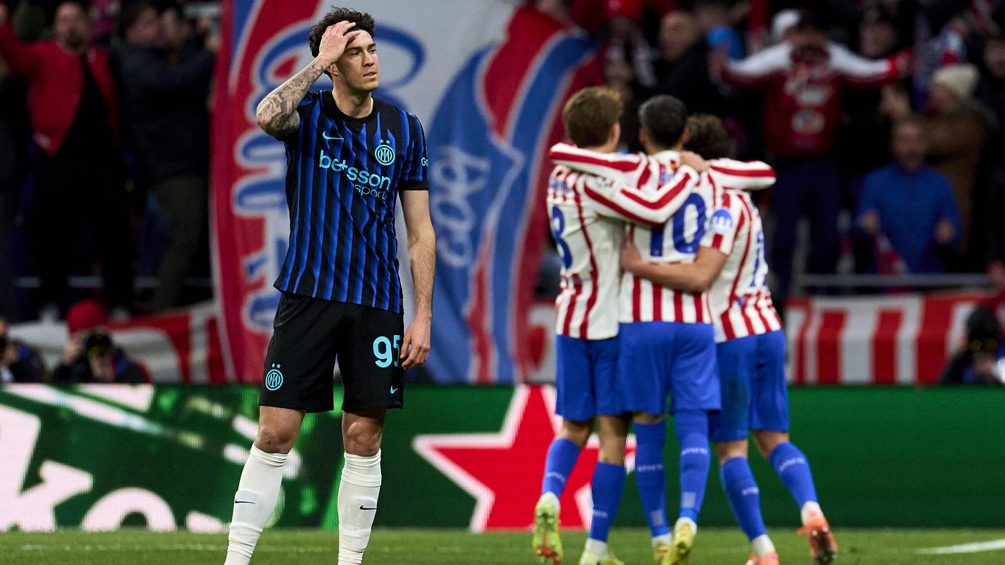 Tutta la delusione di Bastoni