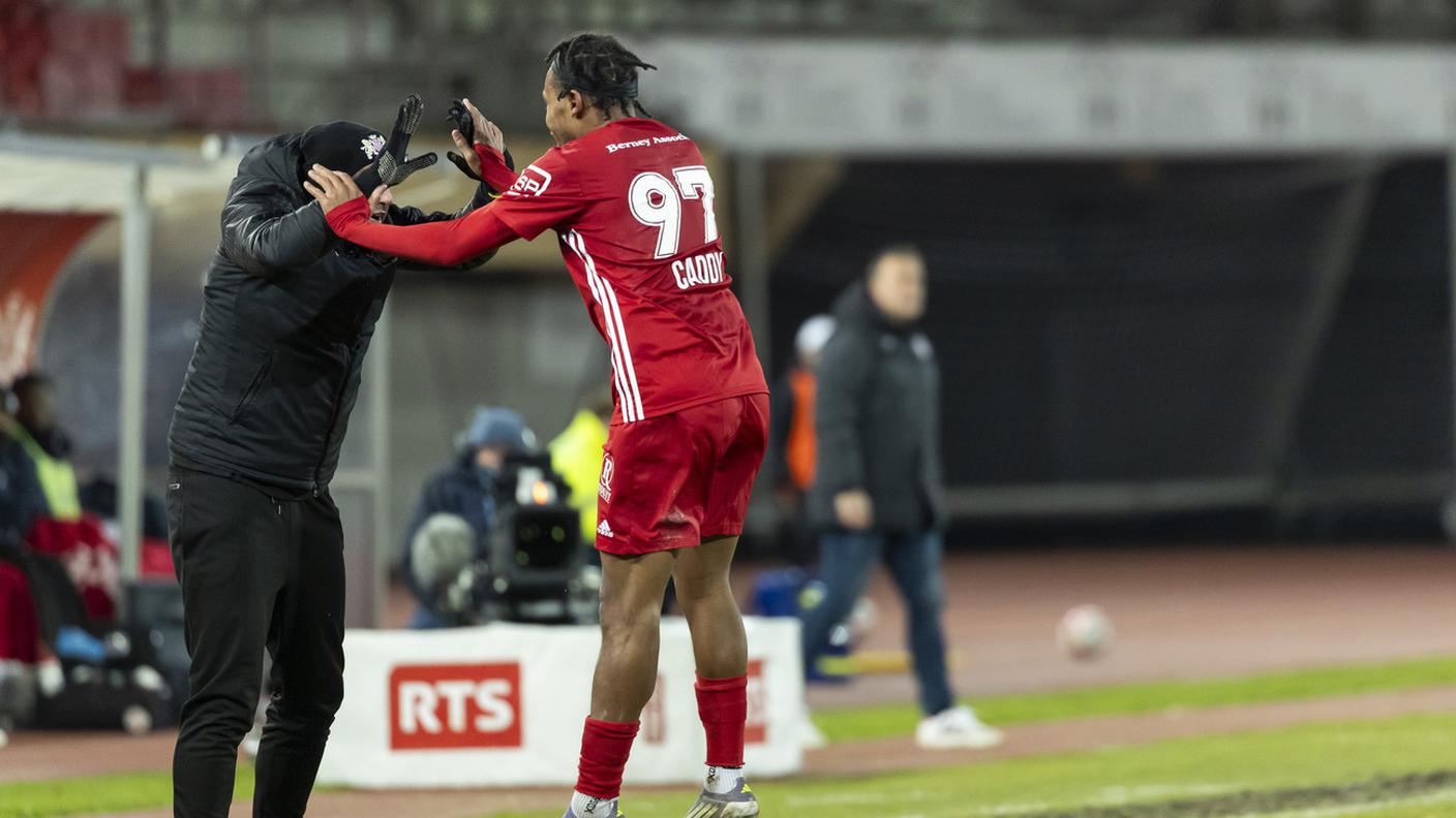 La gioia del match winner Caddy