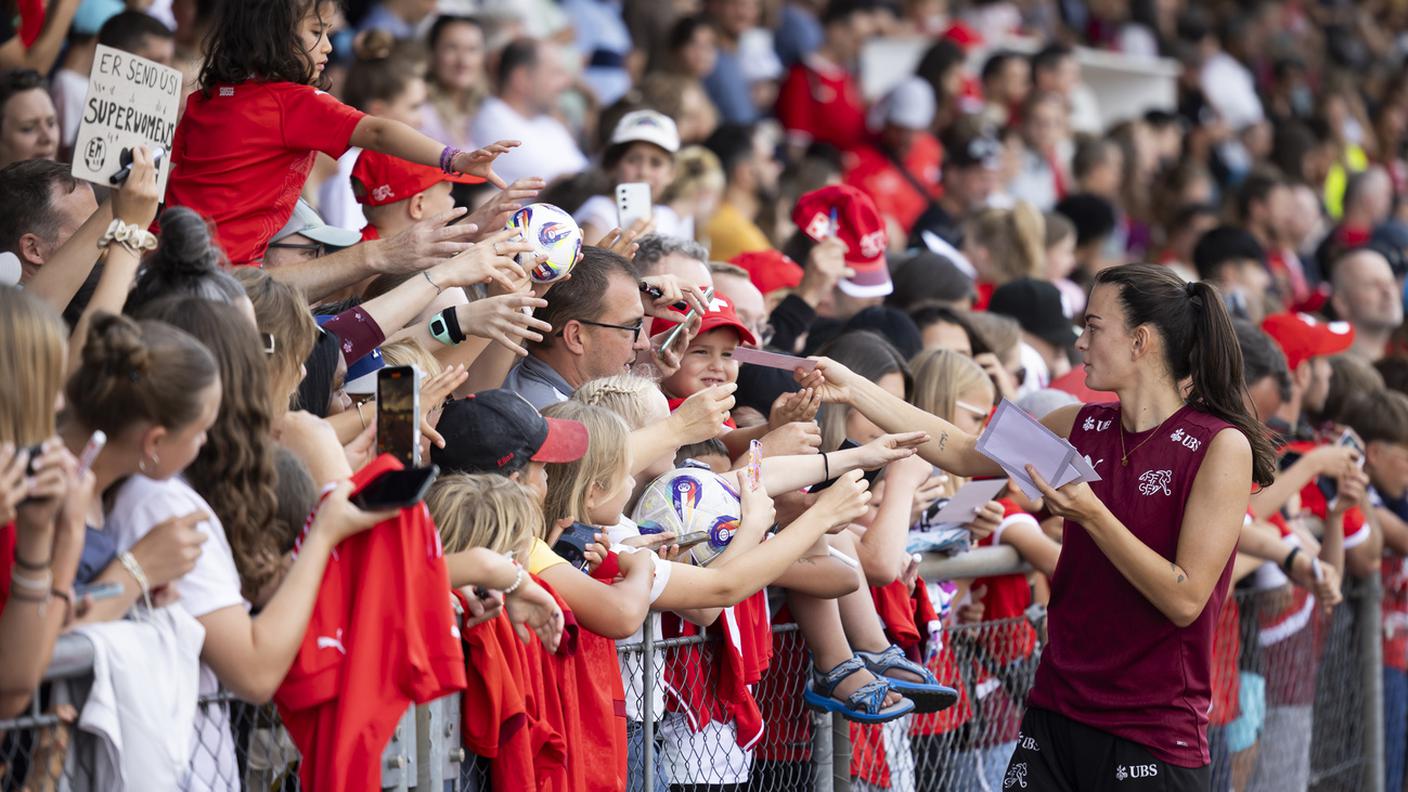 Giocatrici acclamate