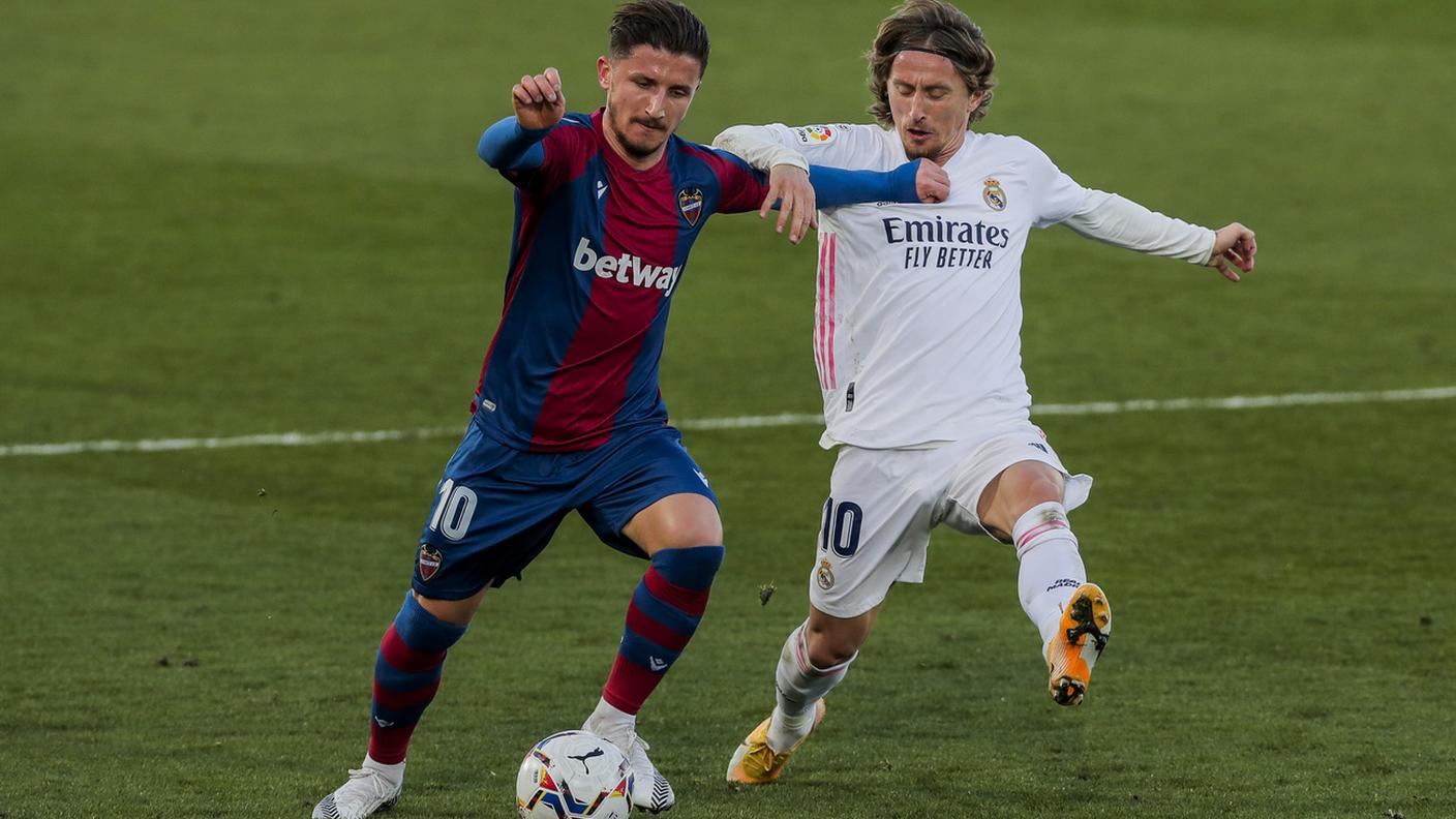 Serata storta per Modric e compagni