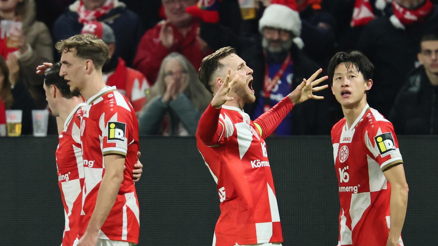 Tutta la gioia del capitano dei tedeschi