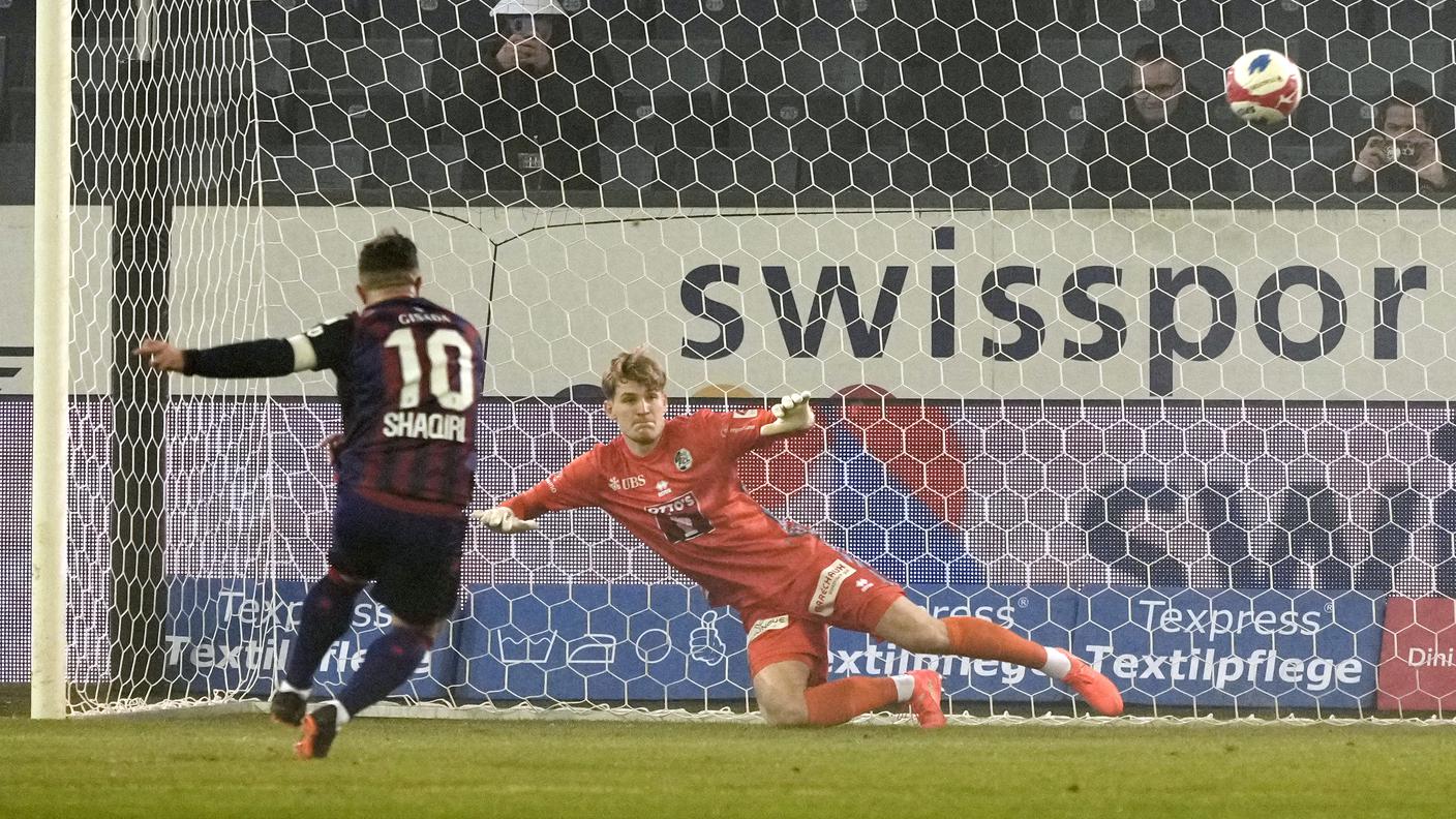 Improvviso blackout del 10 del Basilea