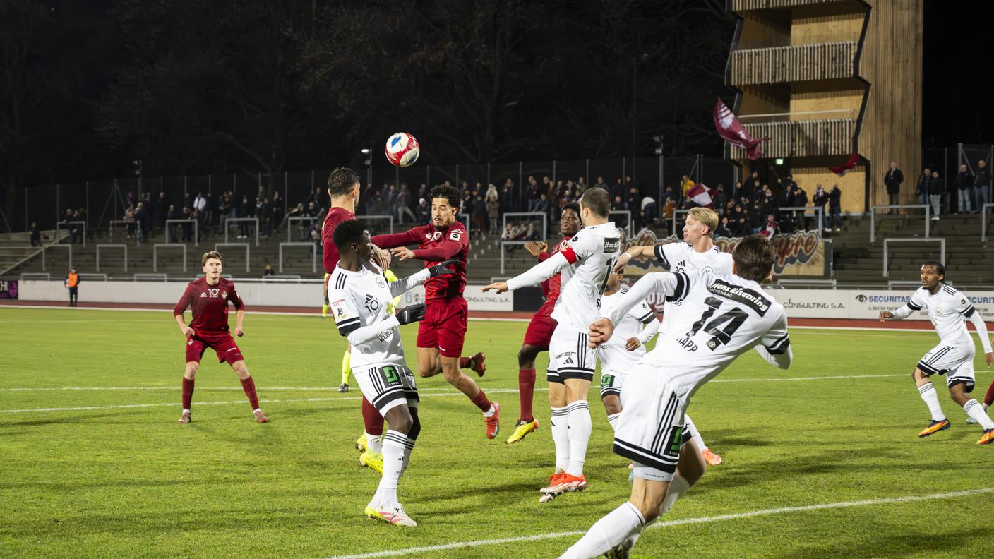 Serata poco fortunata