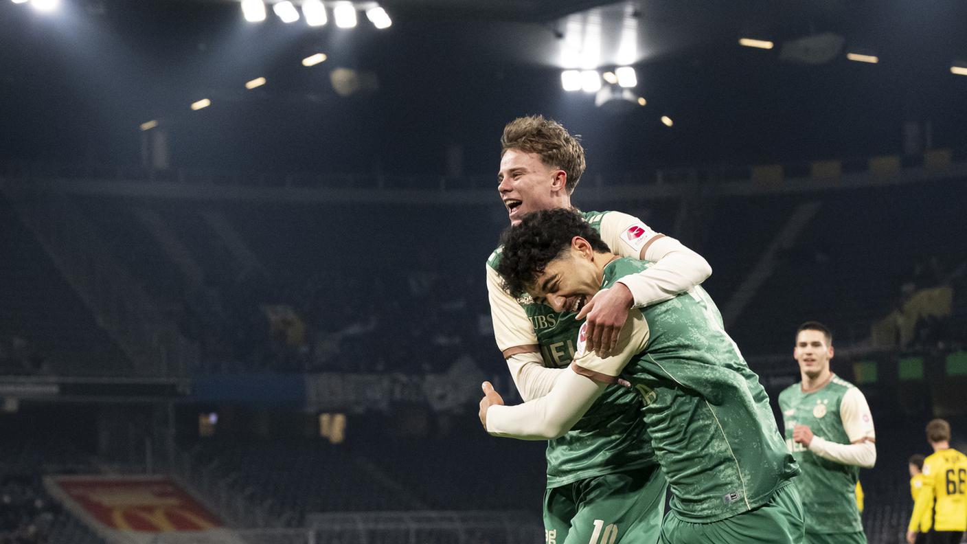 Tutta la gioia dell'attaccante inglese