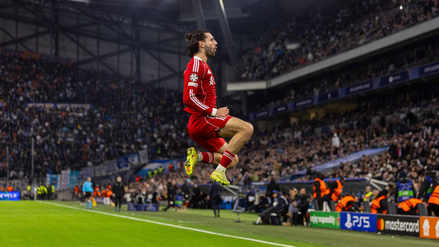 Szoboszlai festeggia l'1-0