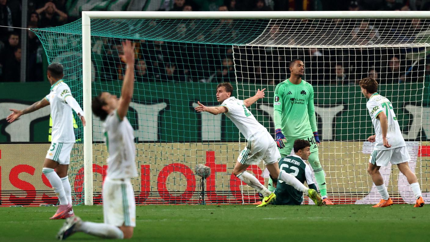 Il gol di Ziolkowski all'82' regala il pareggio ai giallorossi