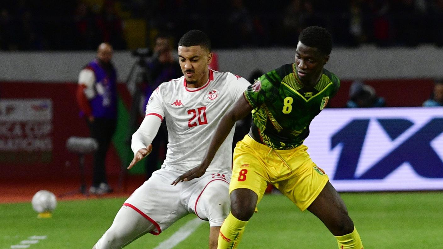 Il 26enne con la maglia della Tunisia