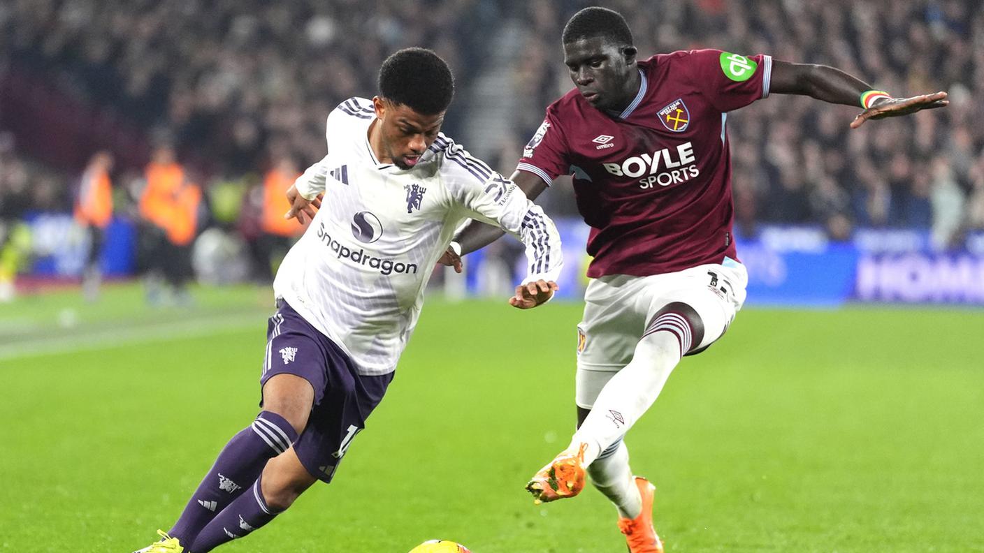 Fermati sull'1-1 dal West Ham