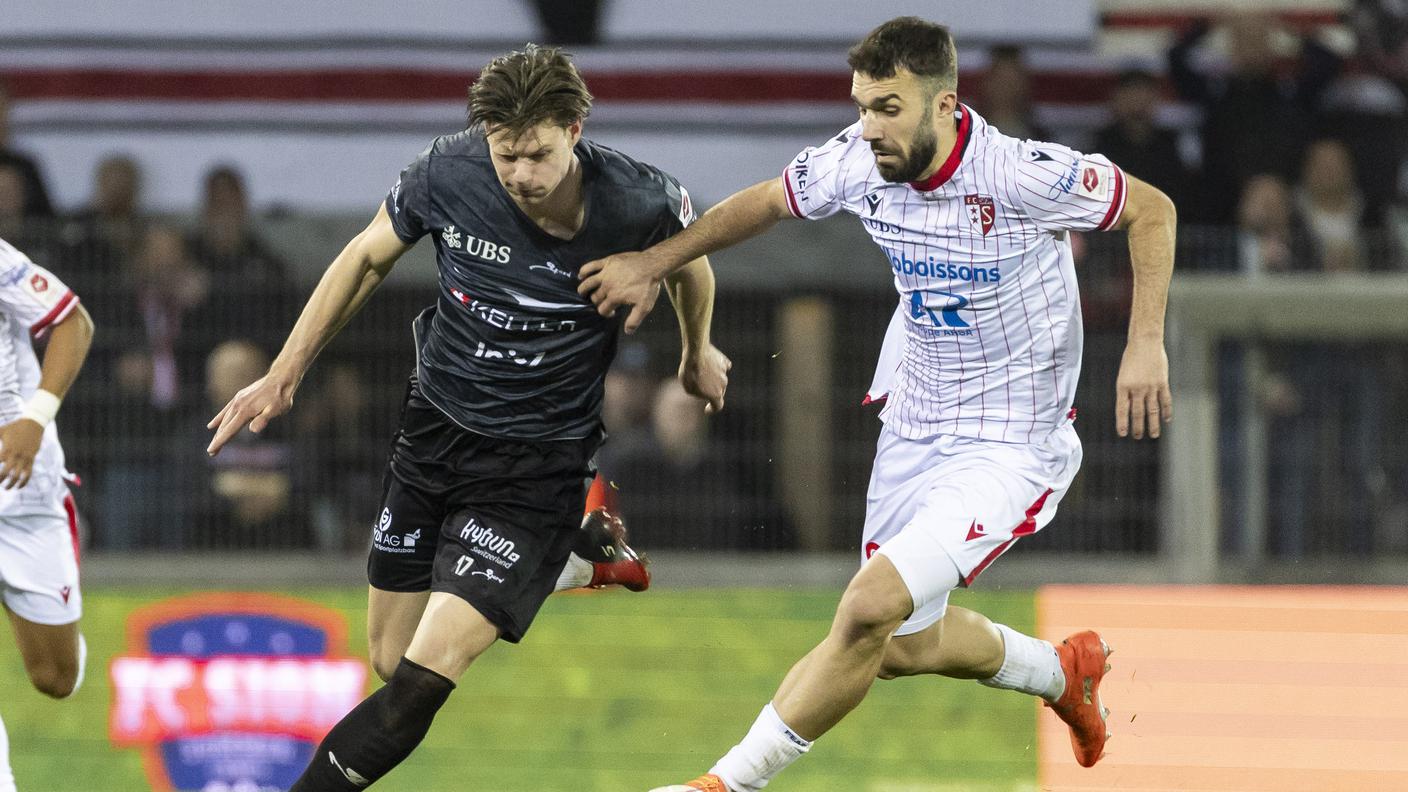 Hunziker lotta con Hajrizi