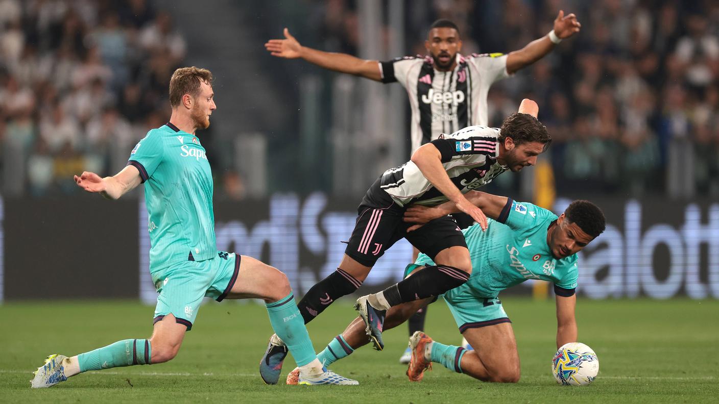 Gli emiliani di Sohm messi sotto dai bianconeri