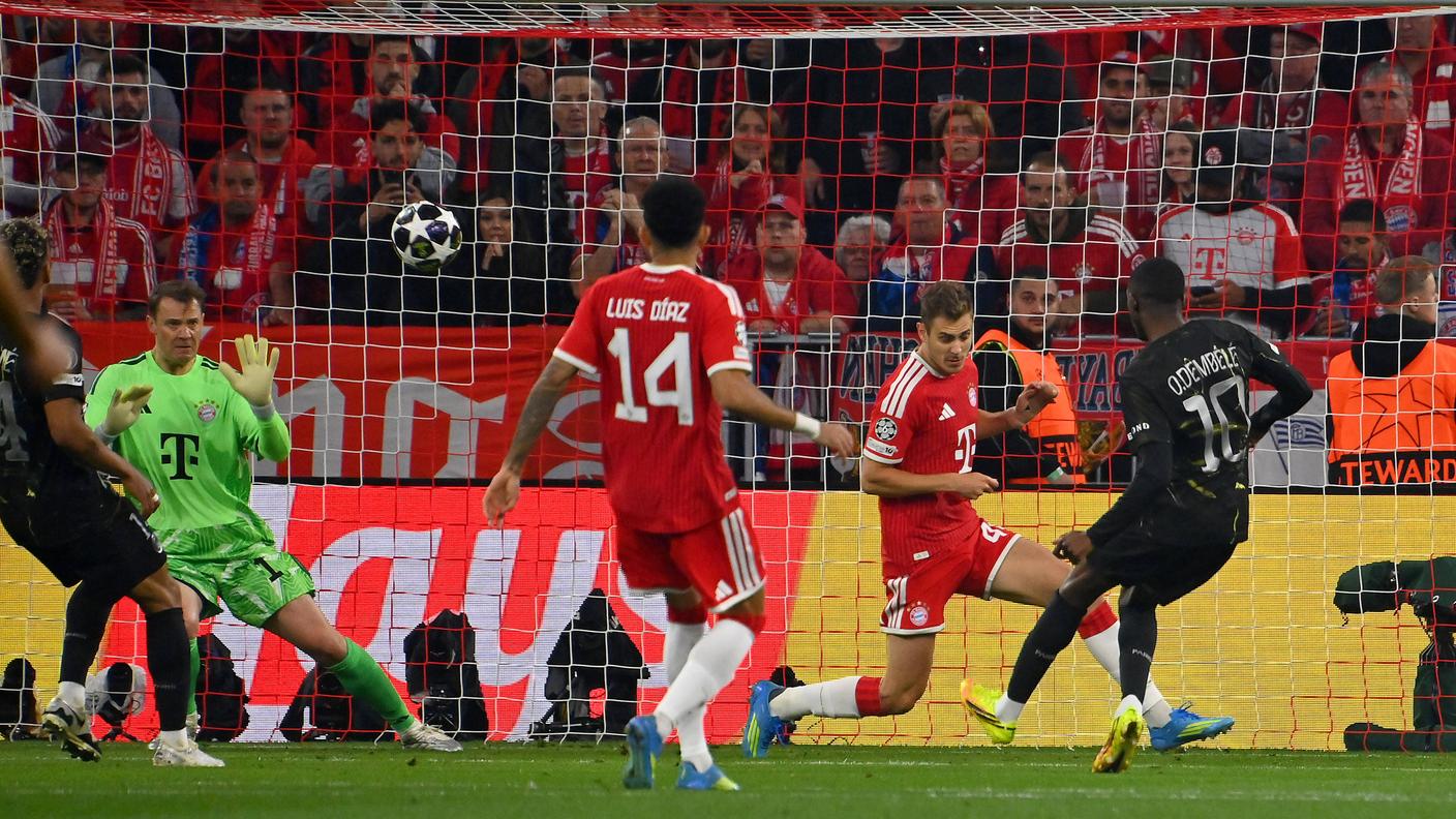 Neuer battuto da Dembélé già al terzo minuto
