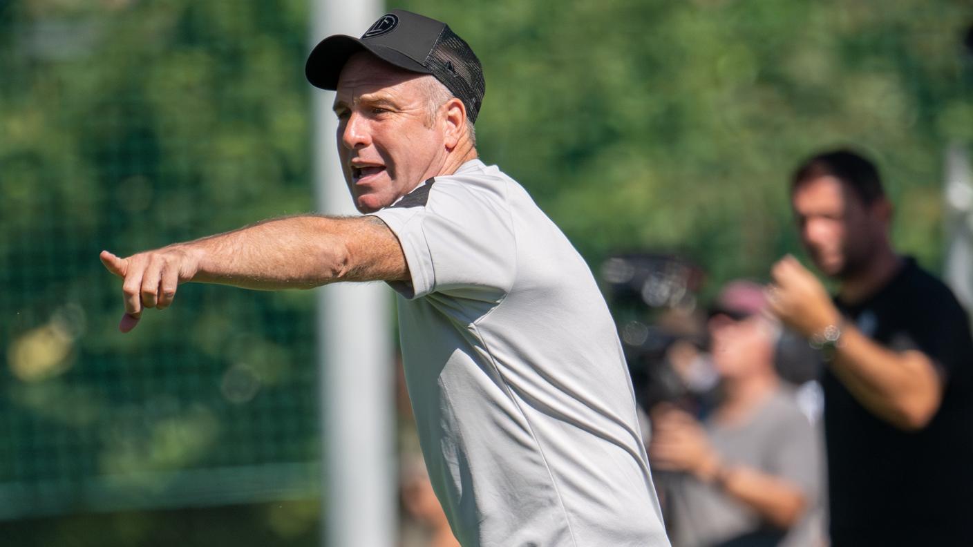 L'allenatore sta preparando la nuova stagione
