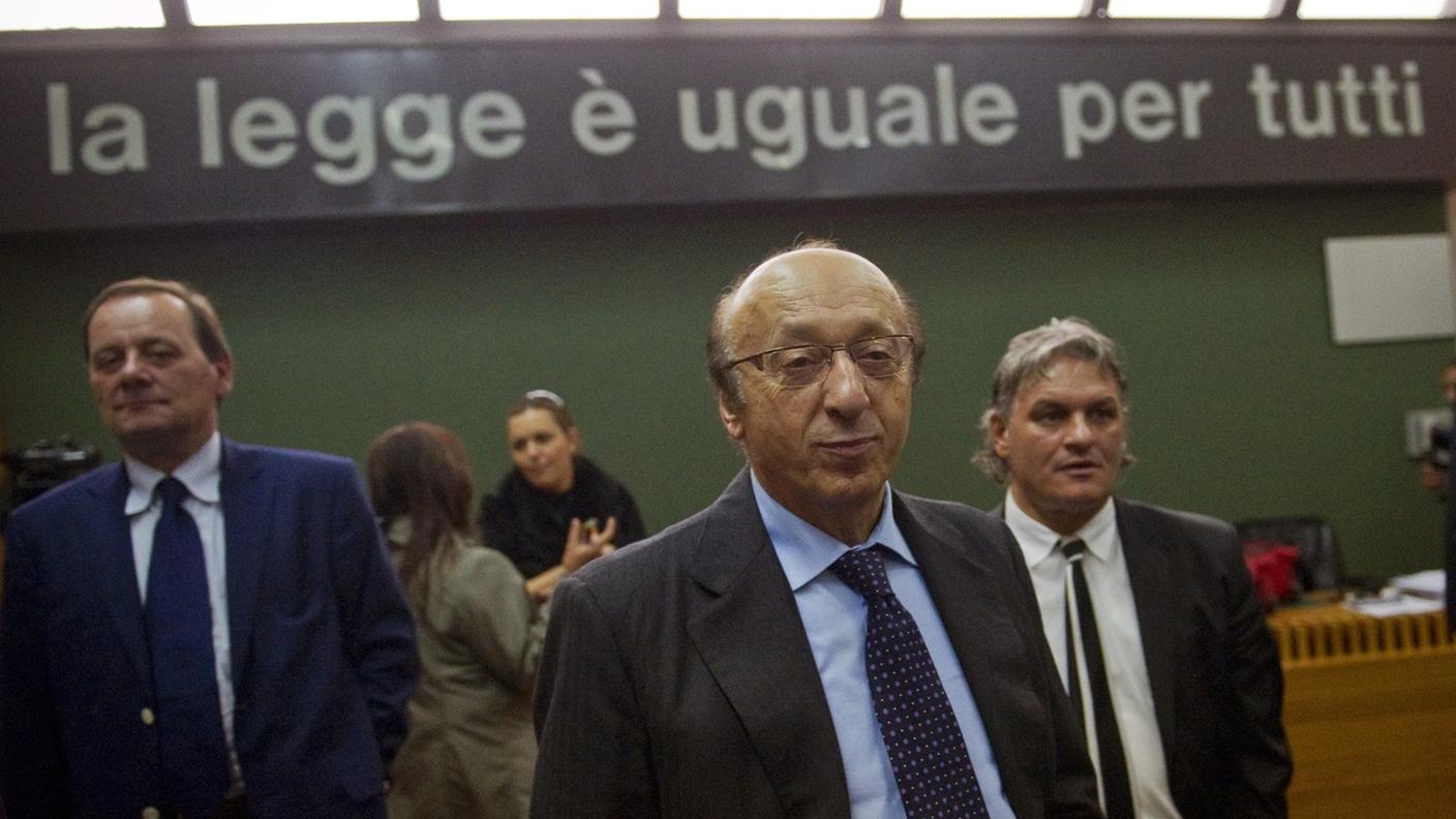 Luciano Moggi, all'epoca direttore generale della Juventus