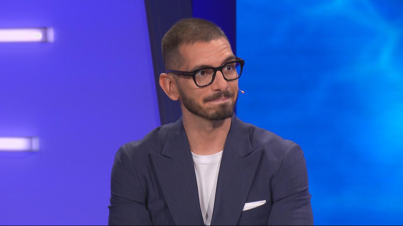 Il ticinese durante lo studio per i Mondiali